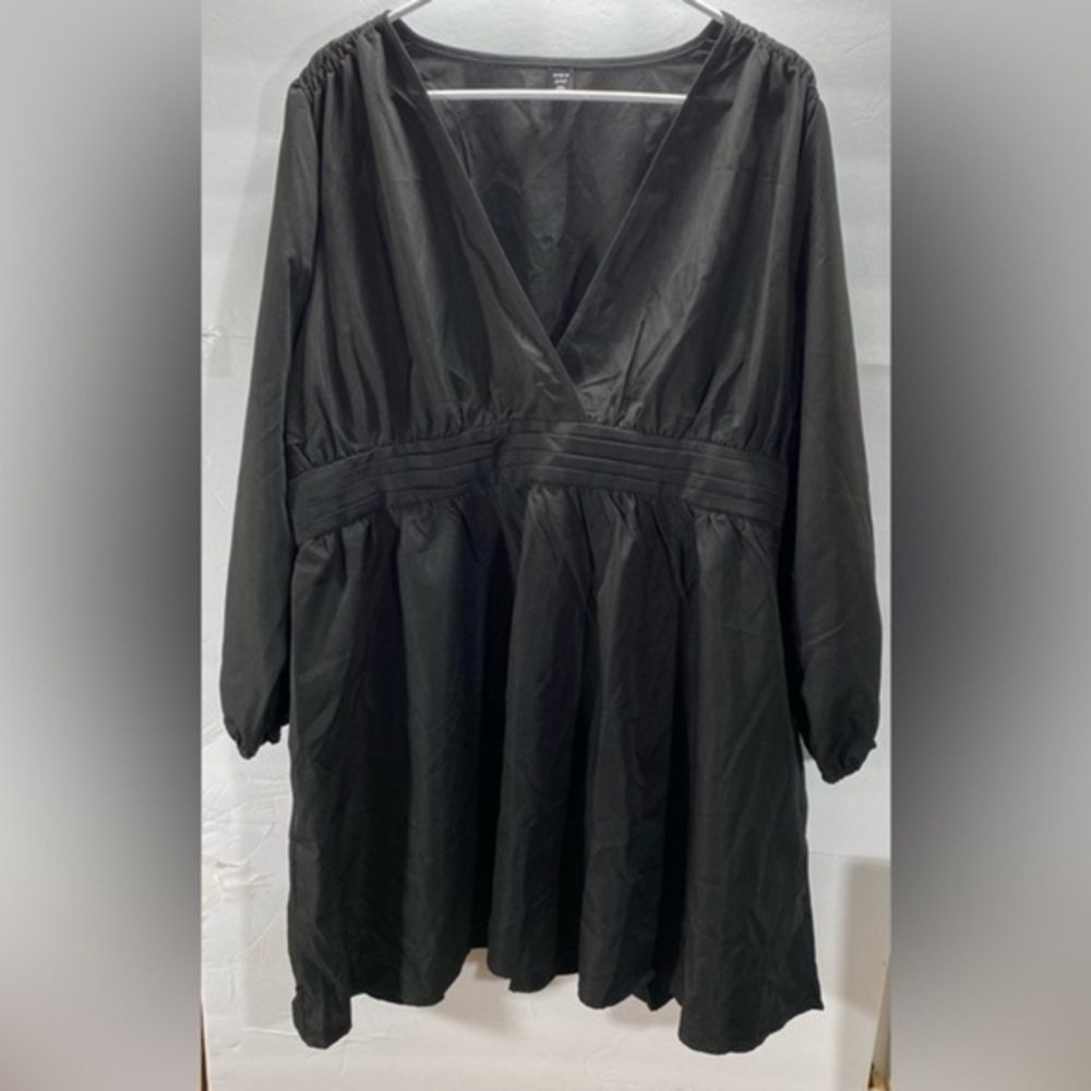 SHEIN CURVE BLACK MINI DRESS SIZE 2XL